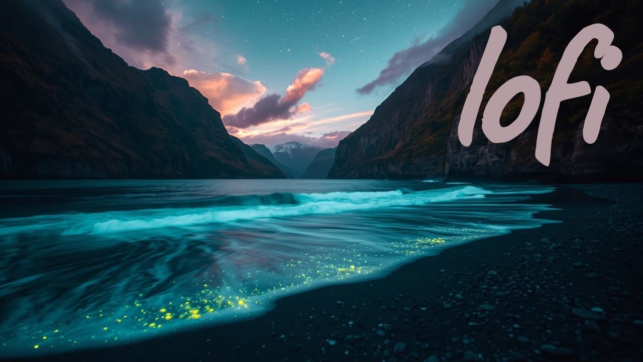 Calm & Cozy Lo-Fi | Soft Foam On A Quiet Shore