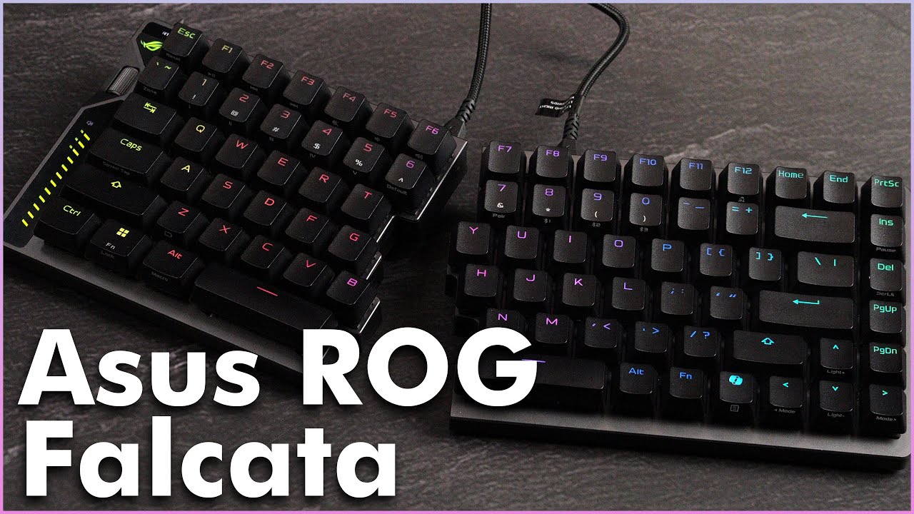 Обзор ASUS ROG Falcata | Беспроводная игровая клавиатура Split 75% HE с частотой 8 кГц!