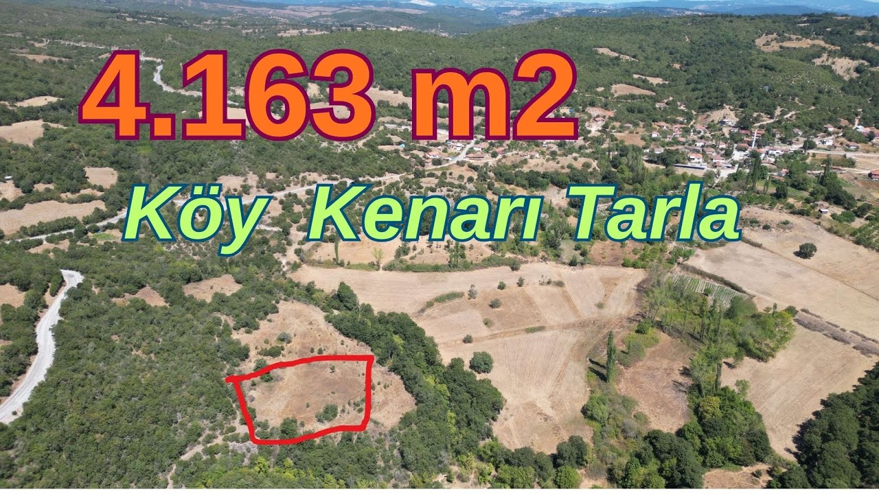 Keşif Arazi  4.163 m2 Tarla  Balıkesir Balya Çukurcak. 700.000