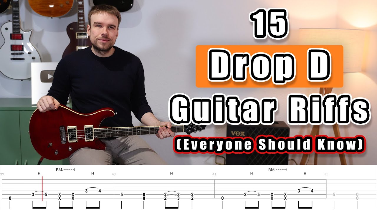 15 Drop D Guitar Riffs Everyone Should Know (with Tabs)