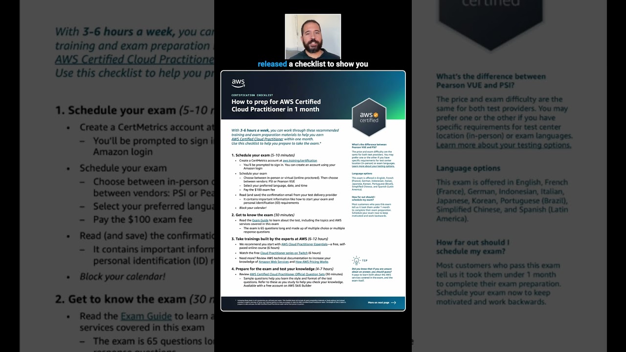 Pass AWS Certified Cloud Practitioner In 30 days!