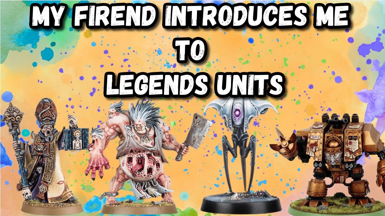 My friend introduces me to legends units.....