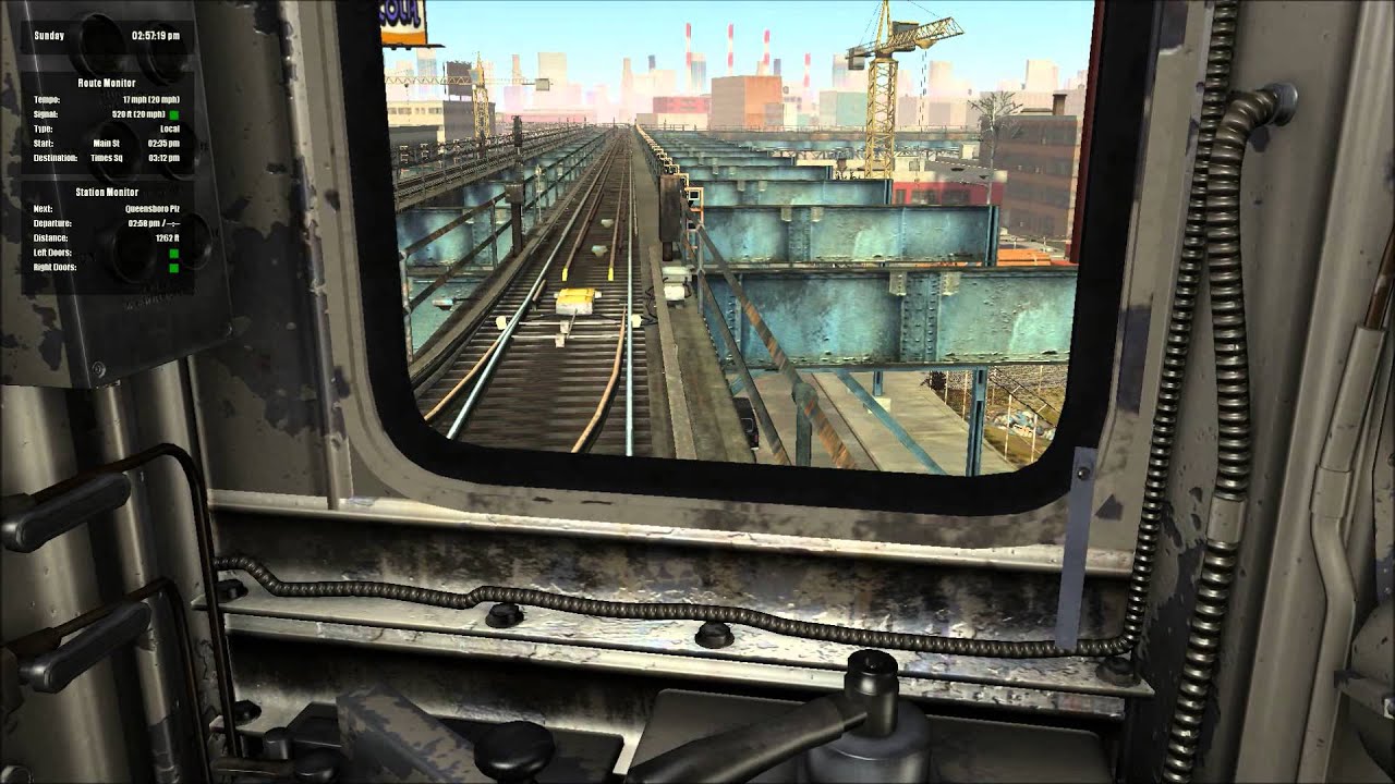 World of Subways 4 HD: NYC Subway 7 Train Redbird Round Trip Cab Rides (Local & Express) Timelapse