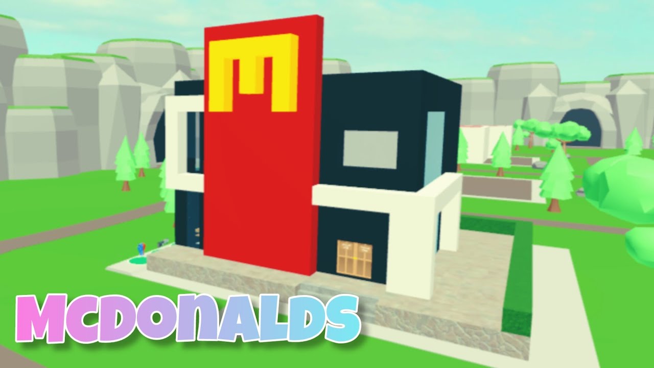 McDonald's in build to survive Roblox