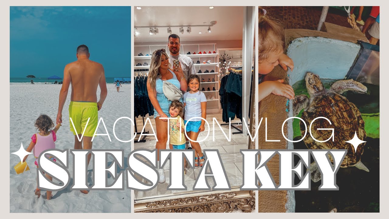 Siesta Key 2.0 Family Vacation Vlog! Spend the week with us in Florida!