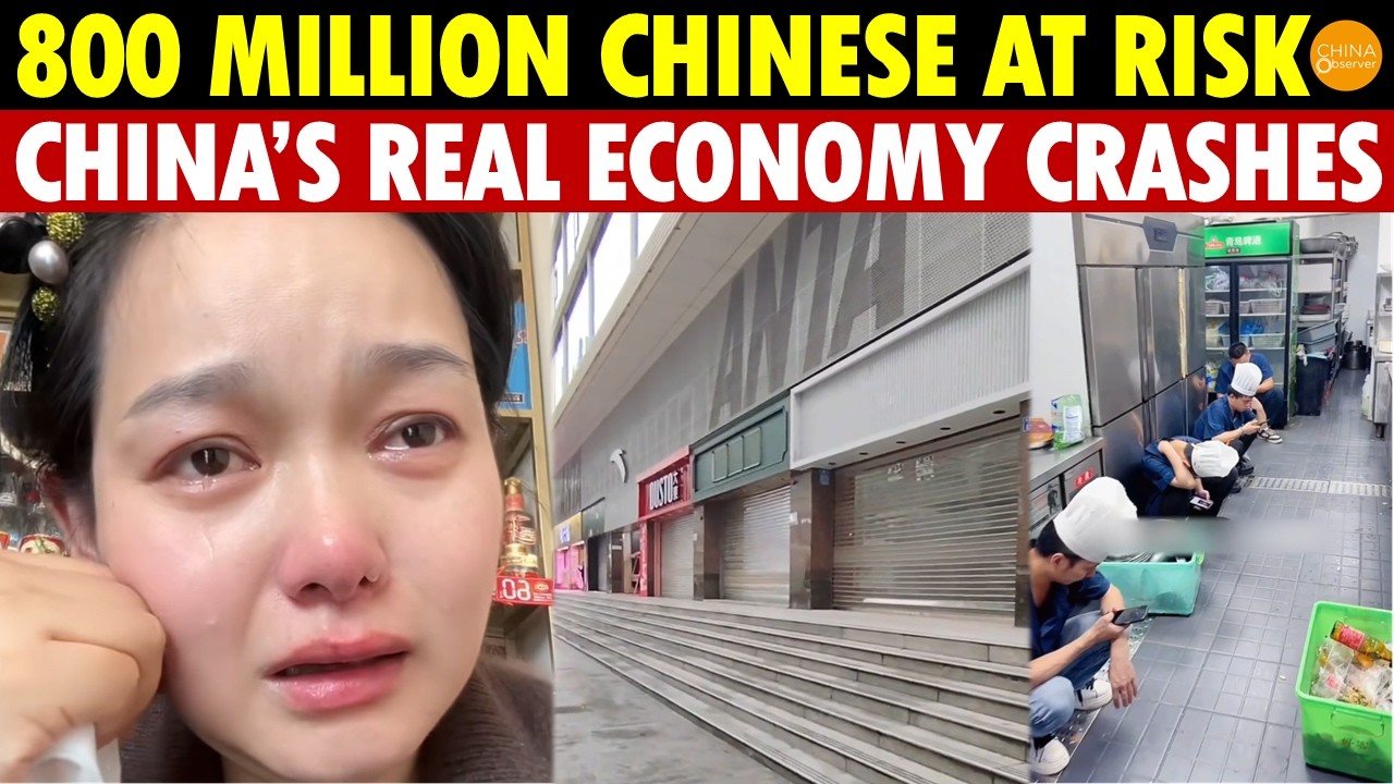 800 Million Chinese At Risk! China&rsquo;s Real Economy Crashes, $20M Hotel Won&rsquo;t Break Even for 500 Years
