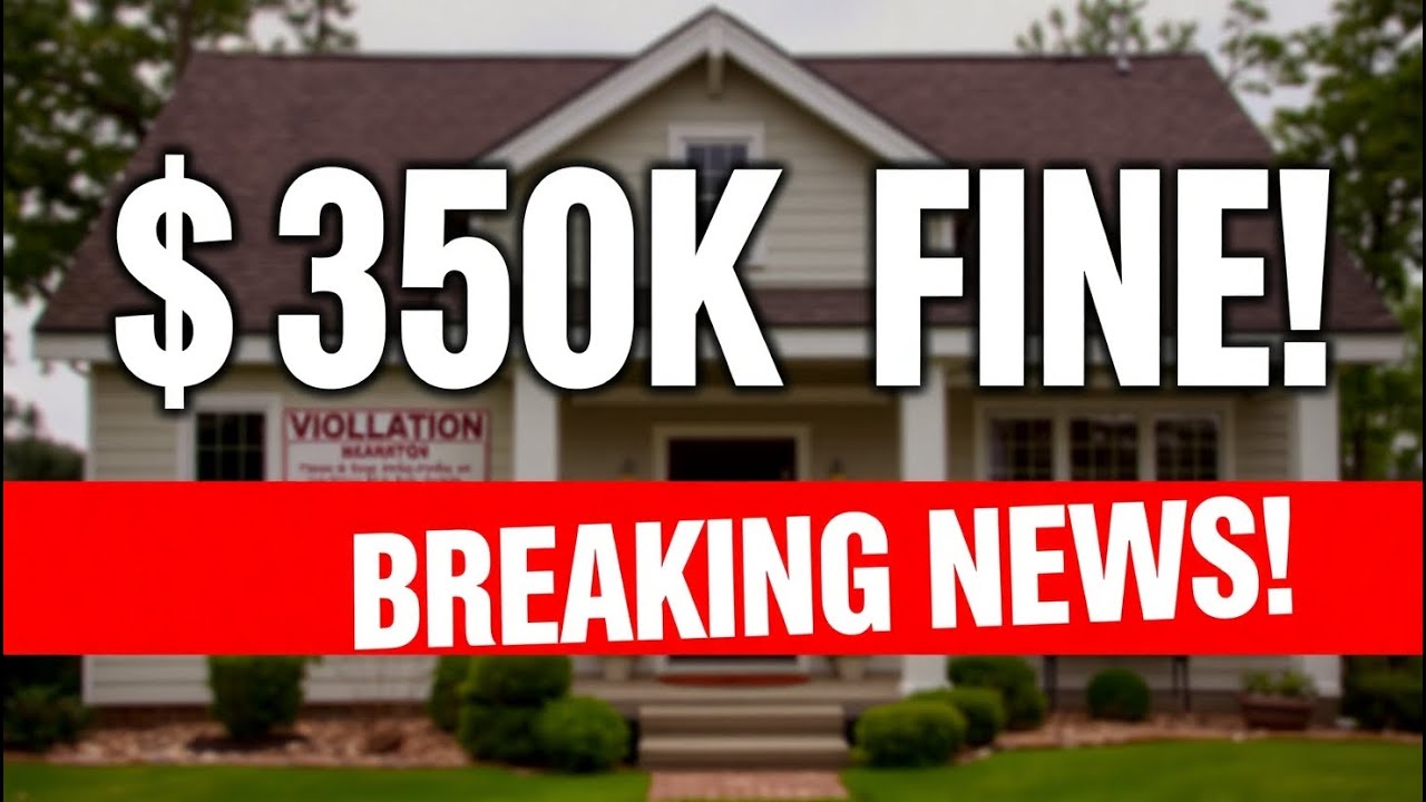 HOA Hits Homeowner with $350K Fine! (HOA Horror Story)