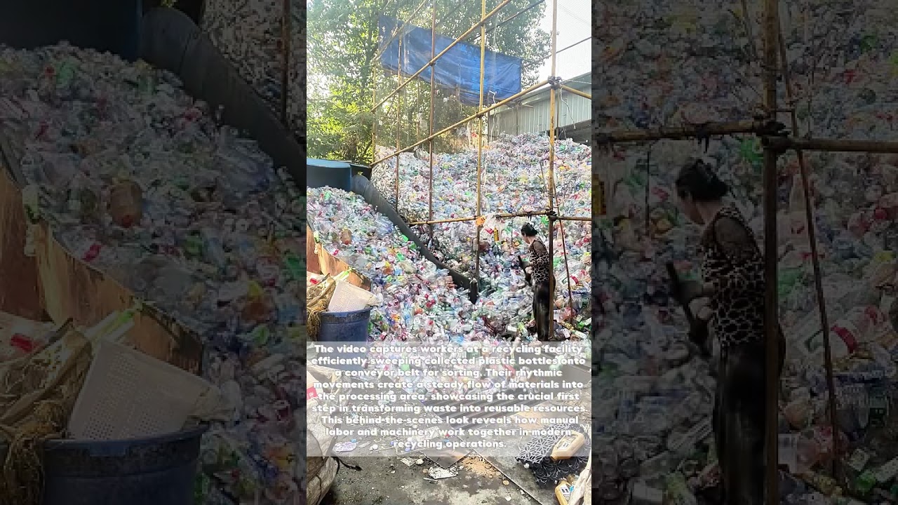 Plastic Patrol: Inside a Recycling Center's Bottle Processing Operation