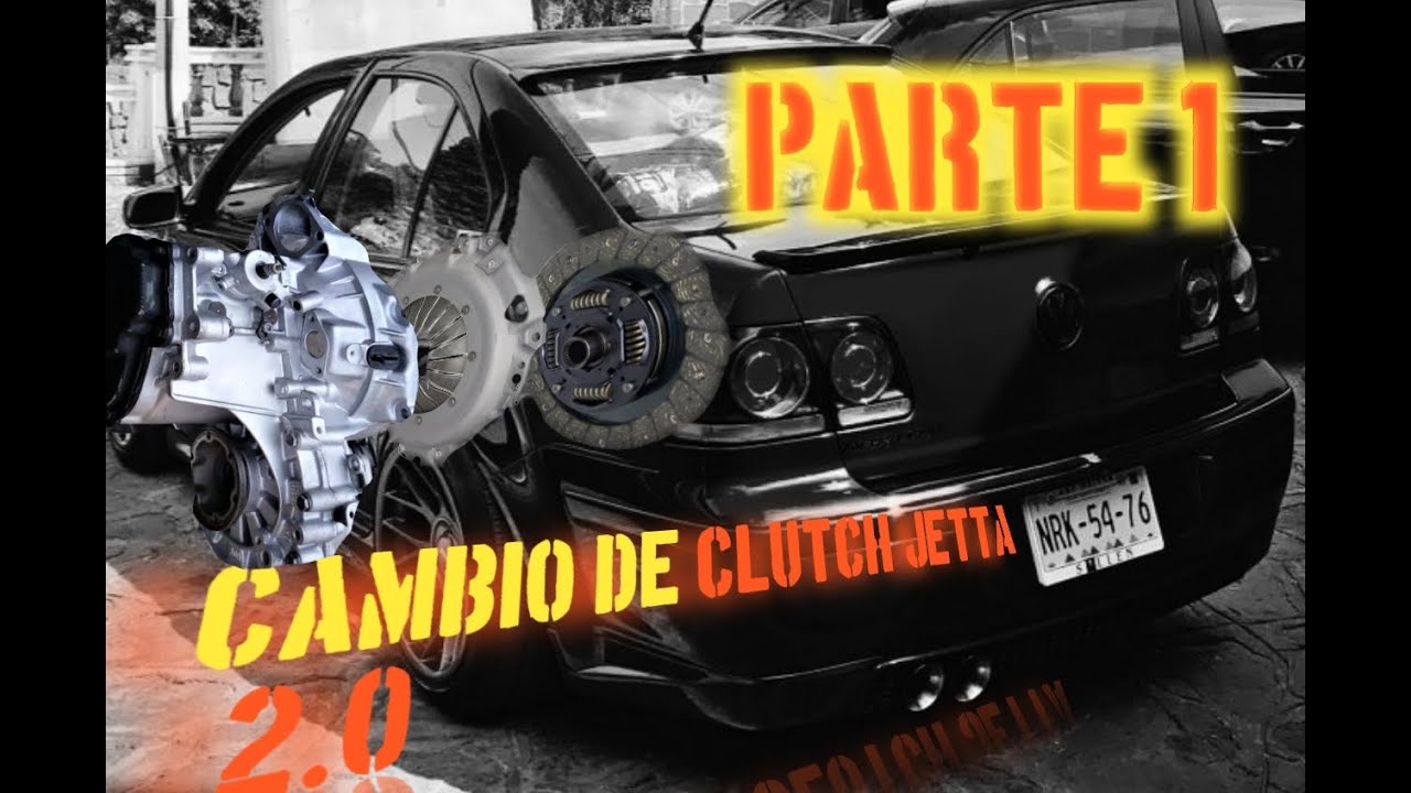 Cambio de CLUTCH, EMBRAGUE jetta clasico, A4, golf, ibiza 2.0 PARTE 1