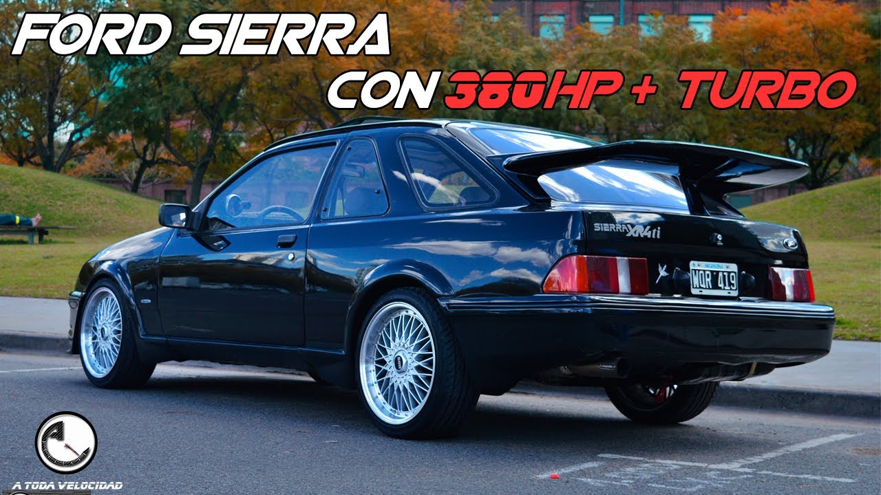 FORD SIERRA XR4 TURBO CON 380HP - ESTILO COSWORTH.