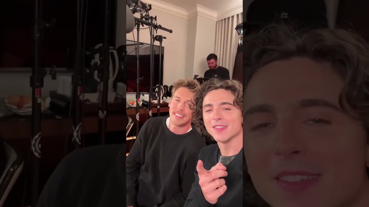 Timothée Chalamet - Dune: Part Two promo tour clip compilation | México, LA, Paris, London, Korea