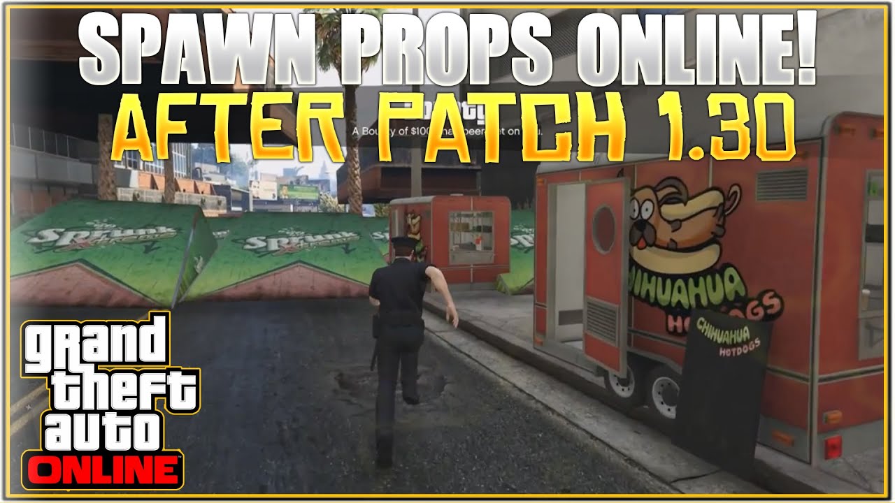 GTA 5 Online: *NEW* Spawn Props Online Glitch! *After Patch 1.30* | (Creator in Online)