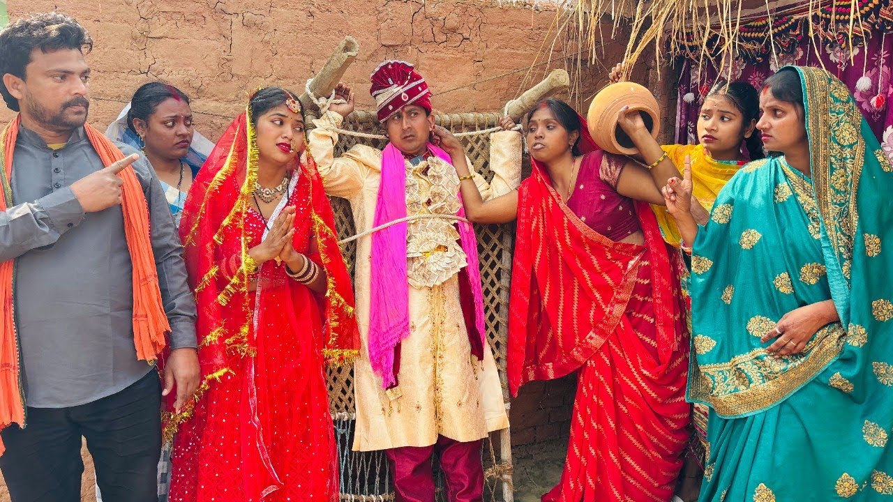 बिगड़ैल दुल्हा को, देखिये कैसे सास शादी होते ही सुबह में सिखाई सबक।|Devar Bhauji Priti Singh Comedy