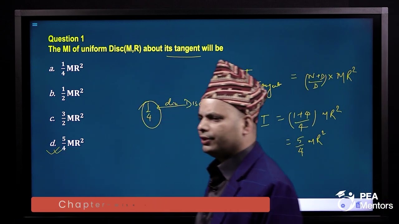 Rotational Dynamics| Mechanics| Physics | Engineering Entrance Exam| IOE | PEA Mentors | Nepal
