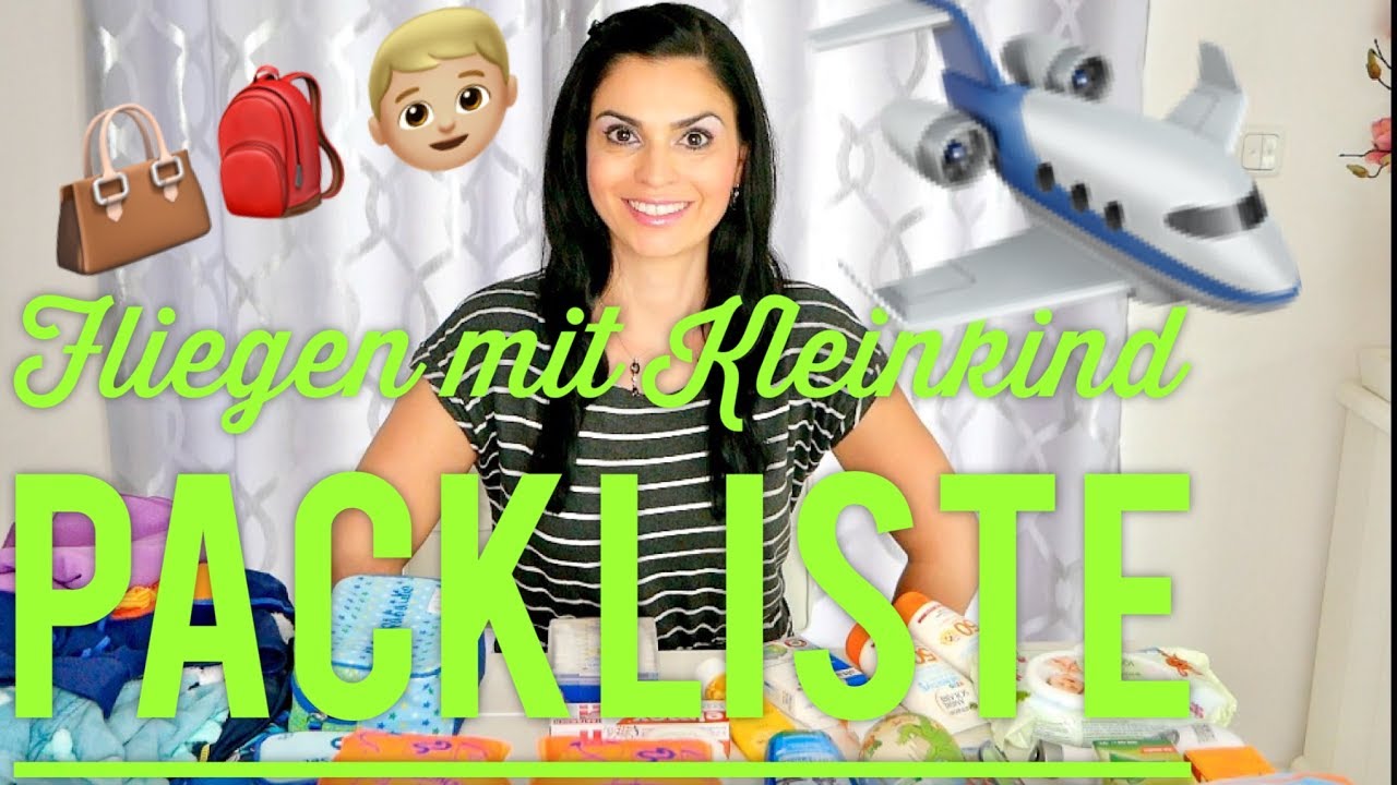 Fliegen mit Kleinkind | Packliste