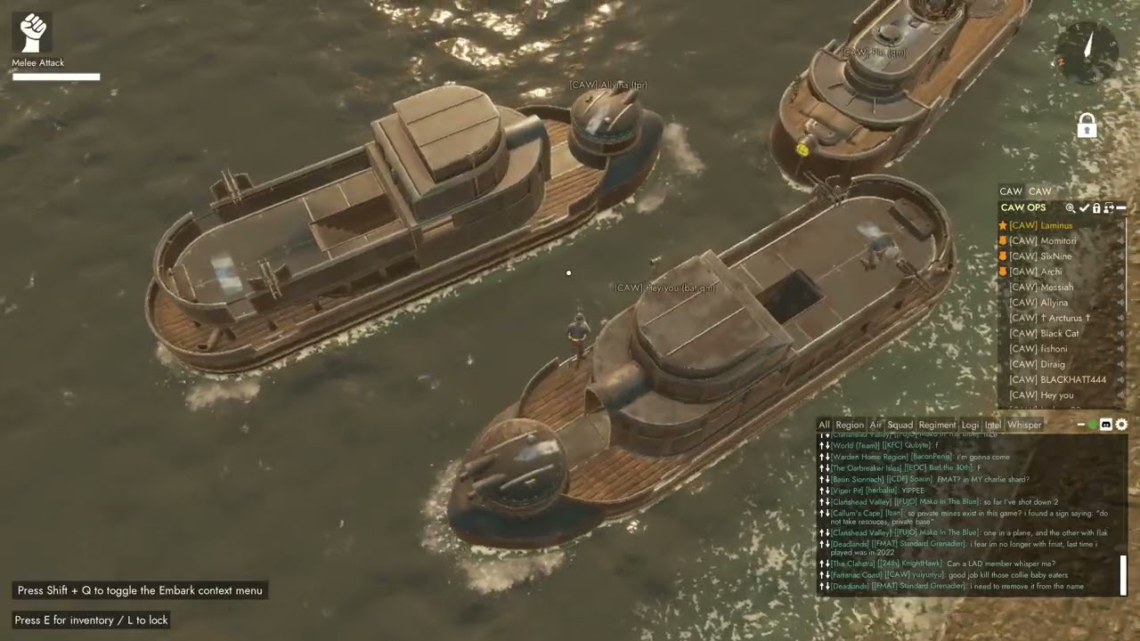 Foxhole CAW at sea 2026 02 13 16 01 06
