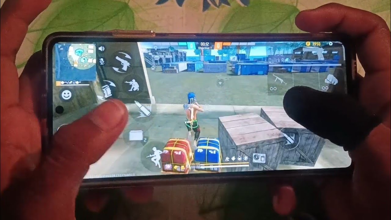 1 vs 1 custom handcam game play video with redmi note 12 pro 5G
