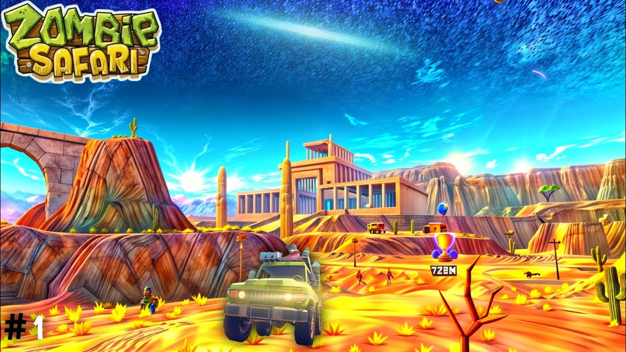 I am Fast Time play Zombie Safari game #1#game