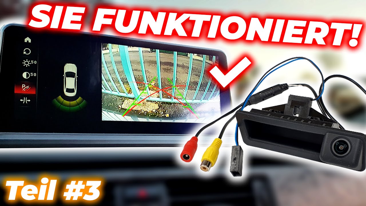 BMW Rückfahrkamera am E90 Android Navi RICHTIG verkabeln! | Anleitung Teil #3 + FAZIT | padoppeldi