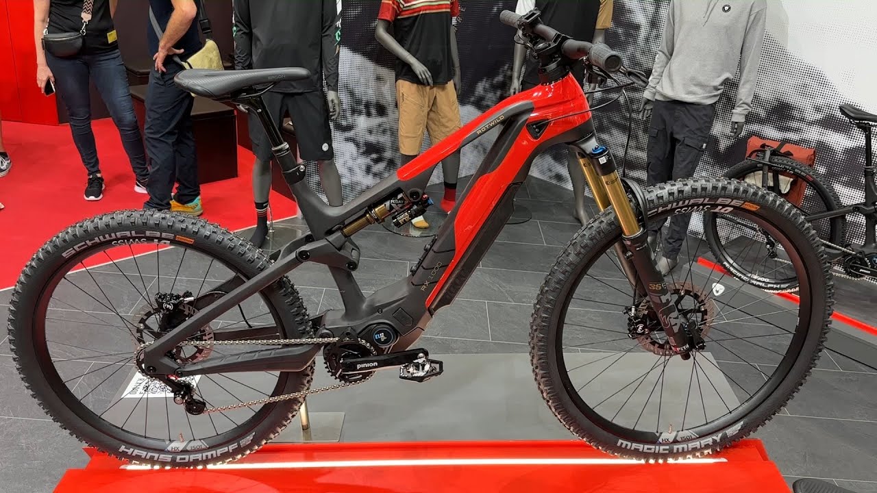 German Beauty ! 2024 ROTWILD RX 1000 ELECTRIC MOUNTAIN BIKE