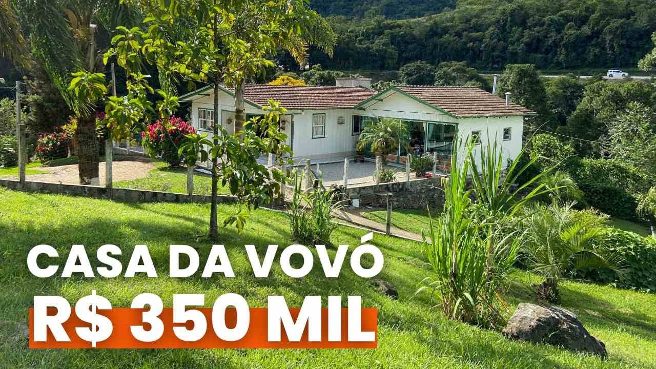 VENDIDO - S&Iacute;TIO CASA DA VOV&Oacute; A VENDA R$ 350 MIL NA SERRA CATARINENSE, ALFREDO WAGNER SC