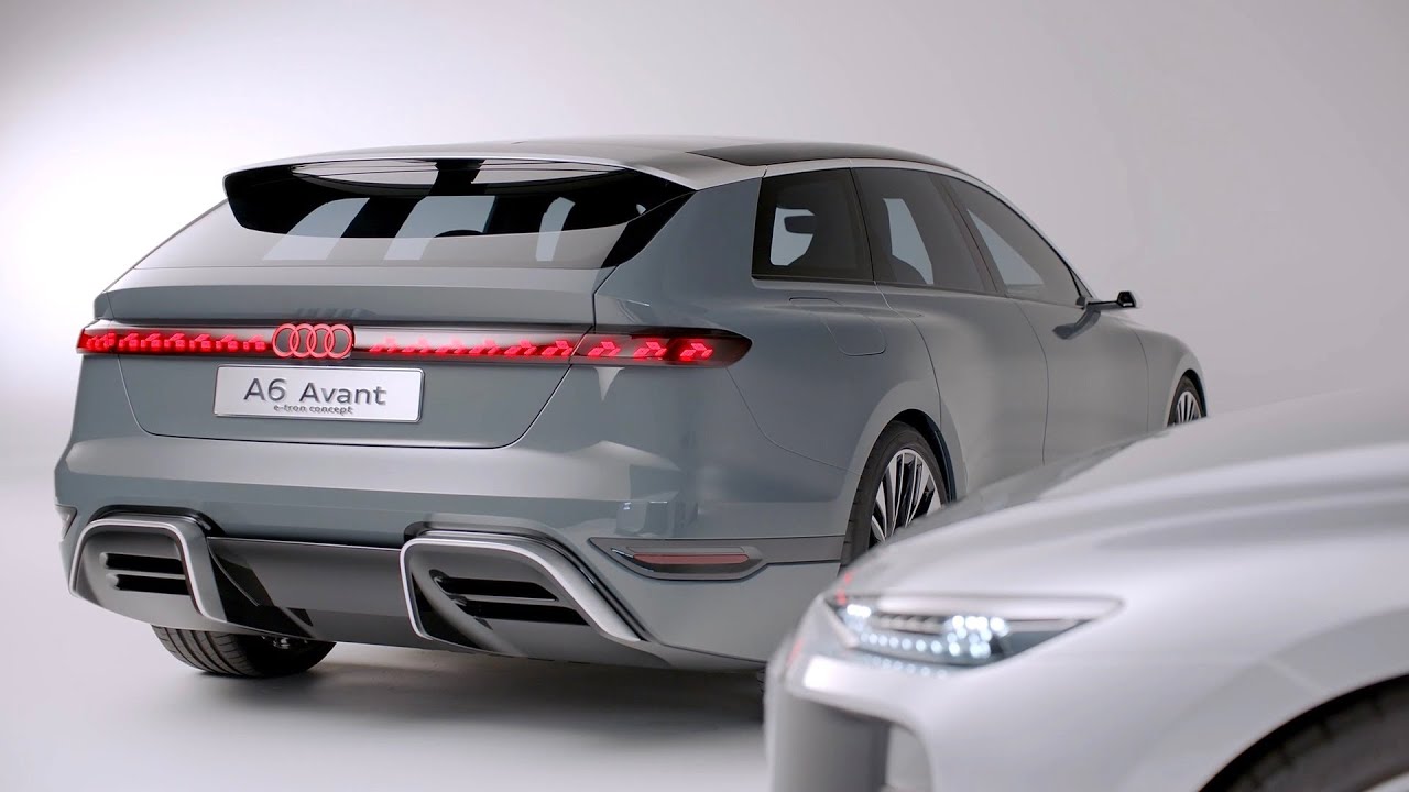 Audi A6 AVANT e-tron vs AUDI A6 e-tron concept &mdash; ВИЗУАЛЬНОЕ сравнение (какой лучше?)