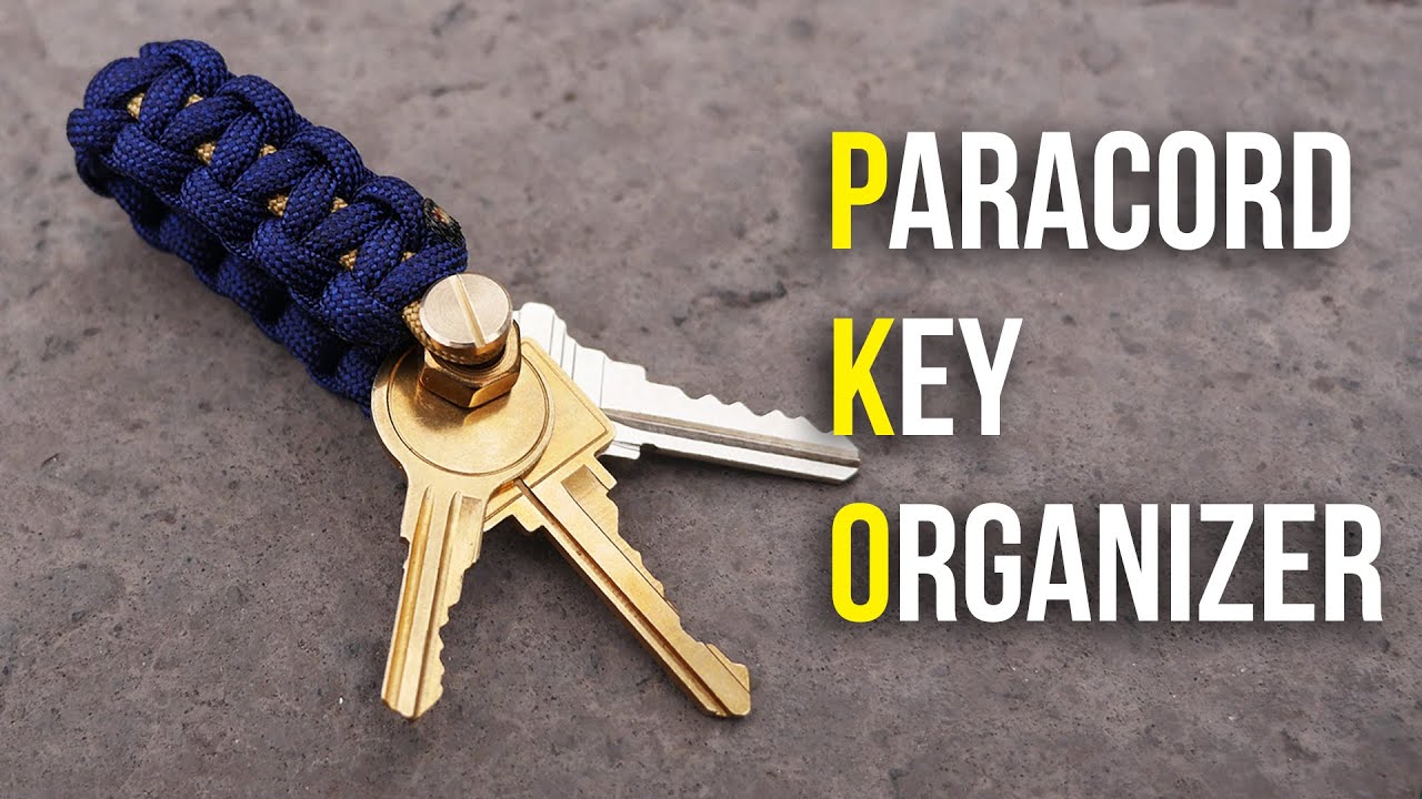 NEW and IMPROVED Paracord DIY Key Organizer | How To Make a Key Organizer Tutorial