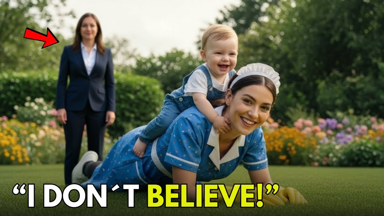 Millionaire CEO arrives early at country house... and almost faints at what she witnessed