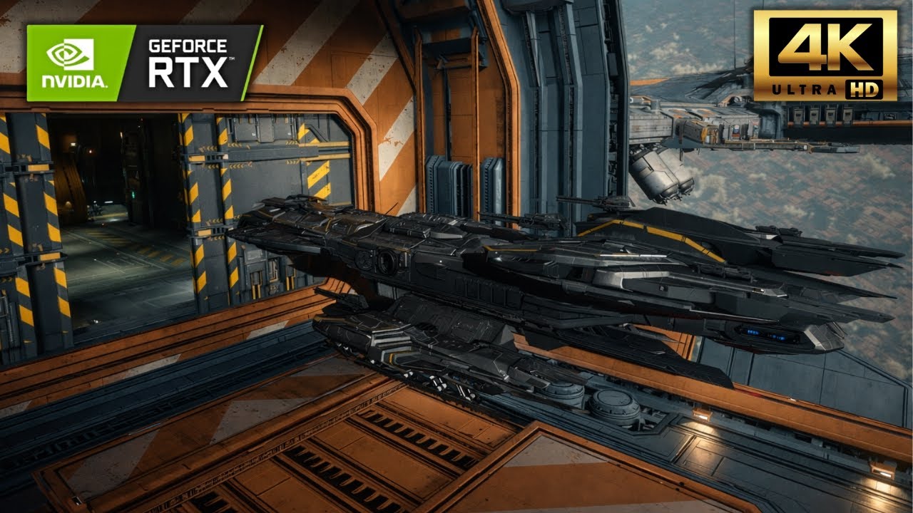 Star Citizen — Peaceful Cargo Run Across Stanton | Cinematic 4K Space Flight