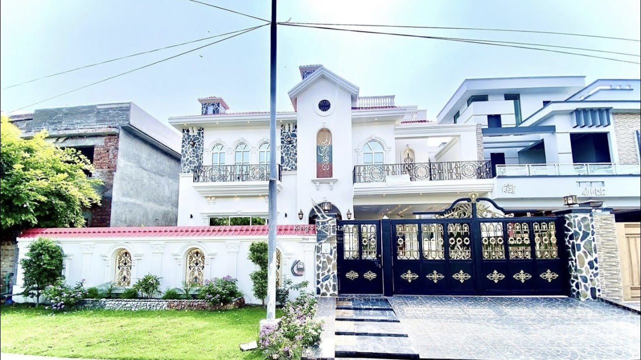 DC Colony Gujranwala 1 Kanal Brand New House For Sale | Spanish Elevation Luxury House In Gujranwala