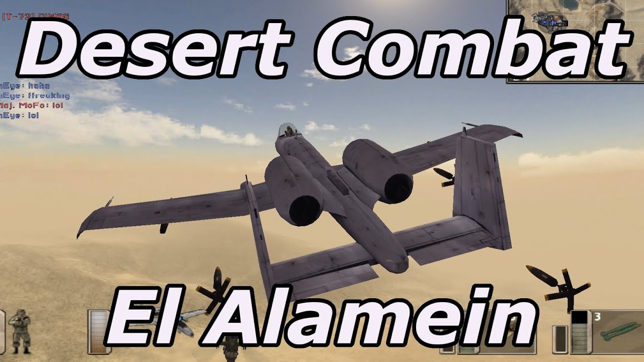 Battlefield 1942 Desert Combat El Alamein CTF Multiplayer Gameplay