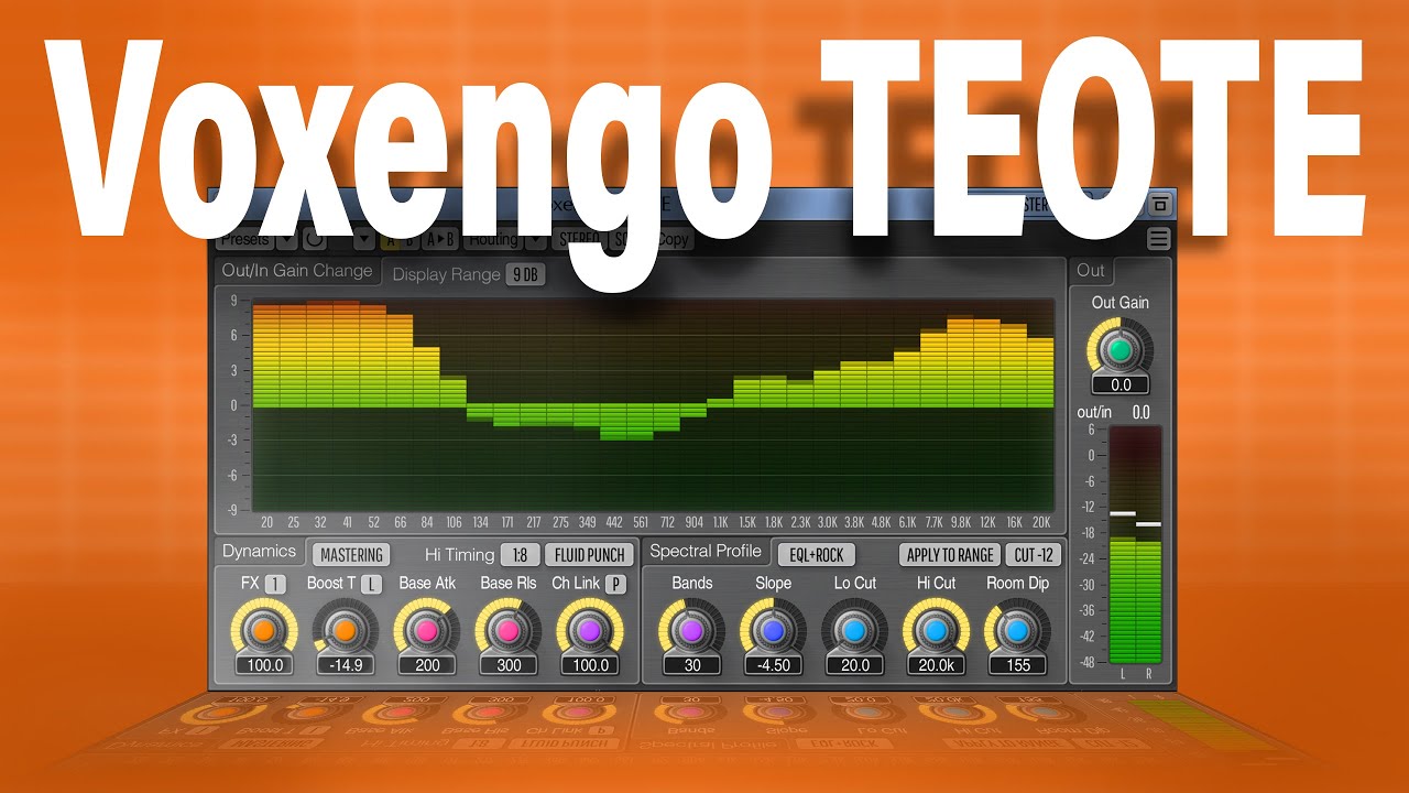 Voxengo Teote - Automatic Spectral Balancing eq - Review!