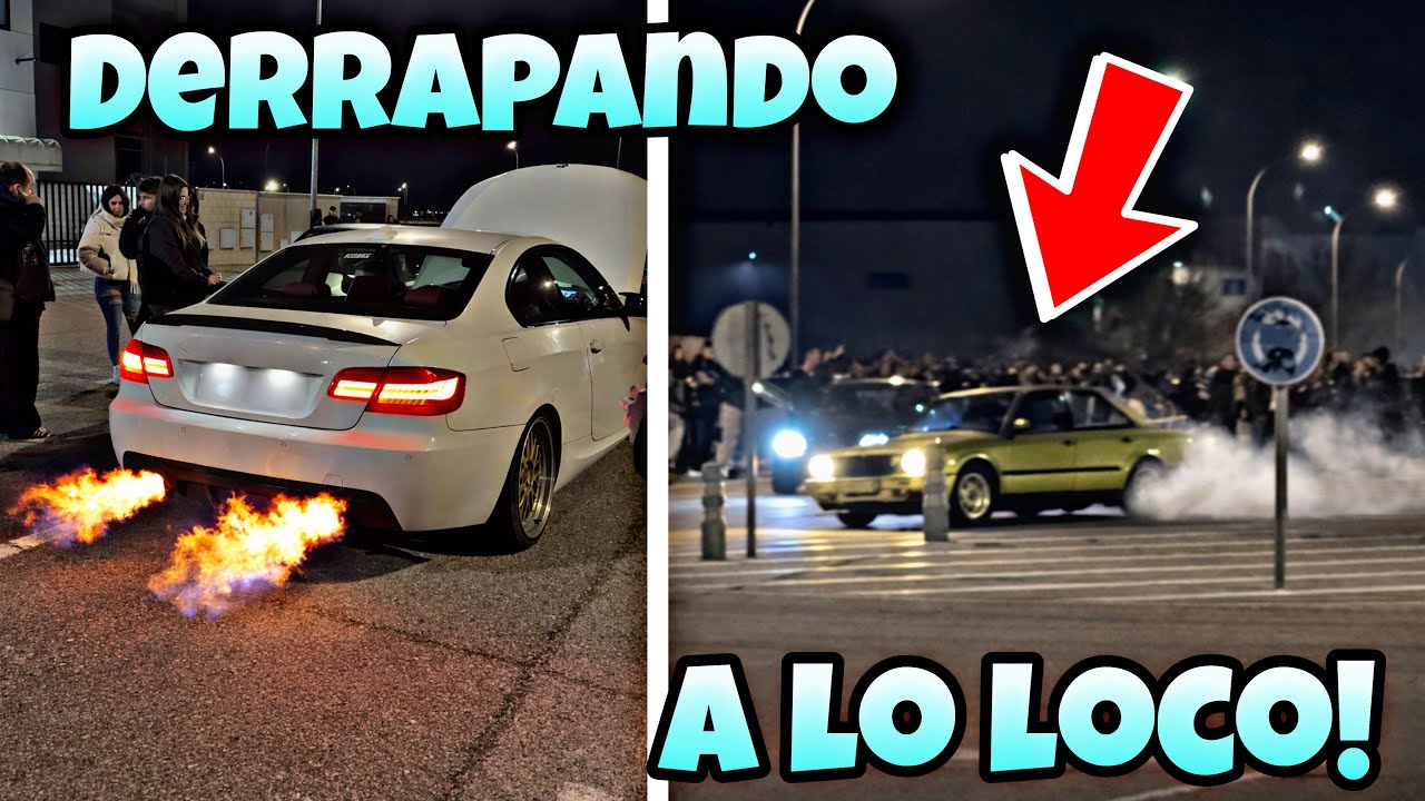 LA LIAN Y SE PONEN A DERRAPAR!en la KDD de COCHES… Se nos Fue de las Manos
