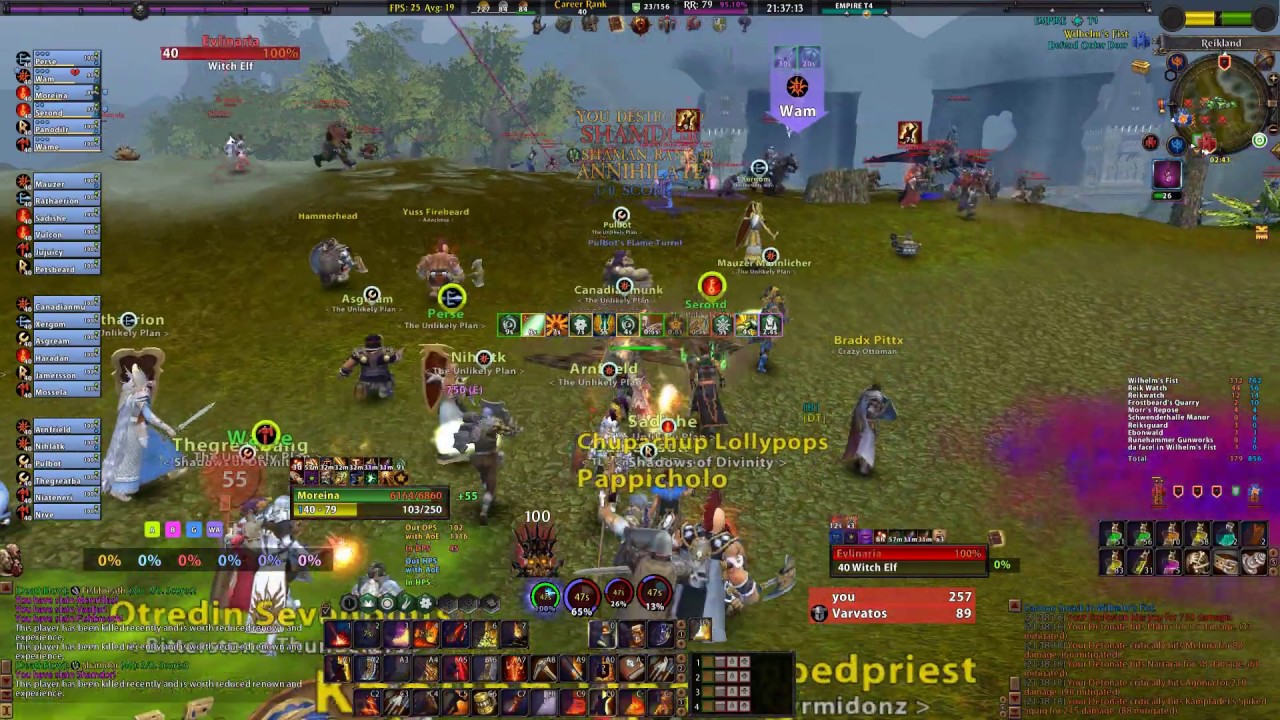 Return of Reckoning: Brightwizard Bombing - TUP WB Reikland and Kadrin Valley 20.1.19