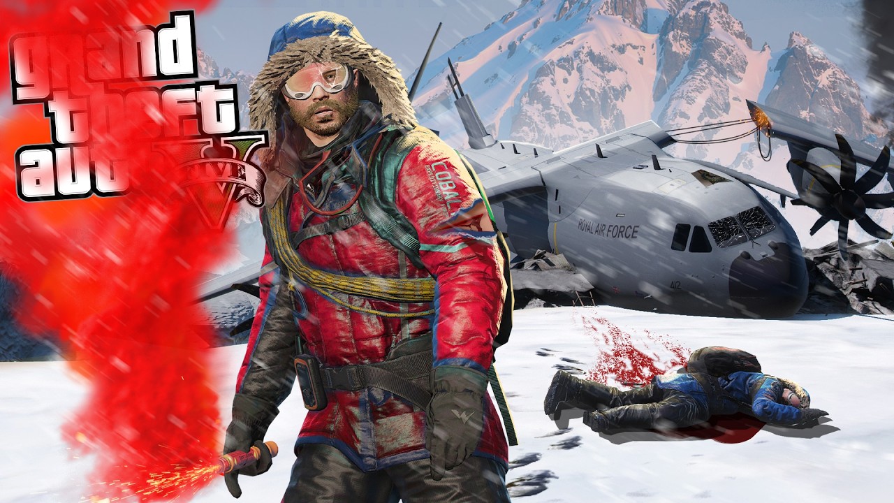 100 часов застряли в Арктике в GTA 5 RP!
