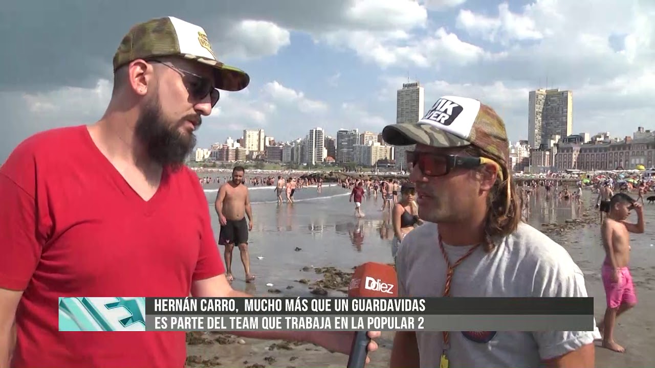 Ddiez | Nota con Hernán Carro, mucho más que un guardavidas
