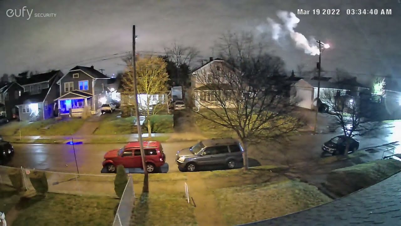 Power Pole Blows Up || ViralHog