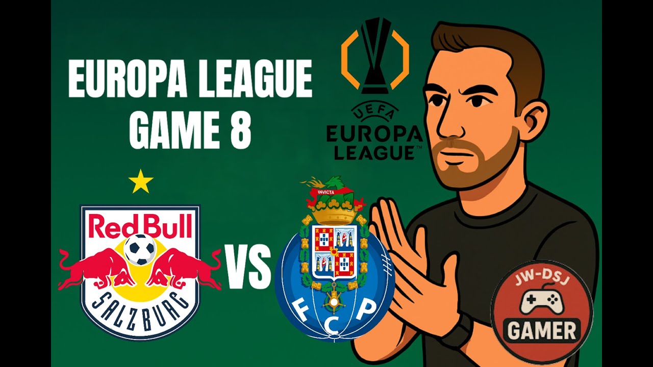 FC 26 Career Mode #31 | Porto Fight for Europa Glory 🔥 | RB Salzburg vs Porto – Game 8