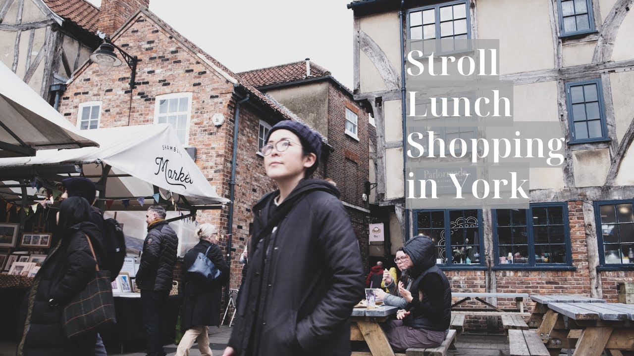 【暮らしのvlog】#47 イギリス日帰り旅行/イギリスの古都ヨークで街歩き＆ランチ＆お買い物/購入品紹介/日常vlog