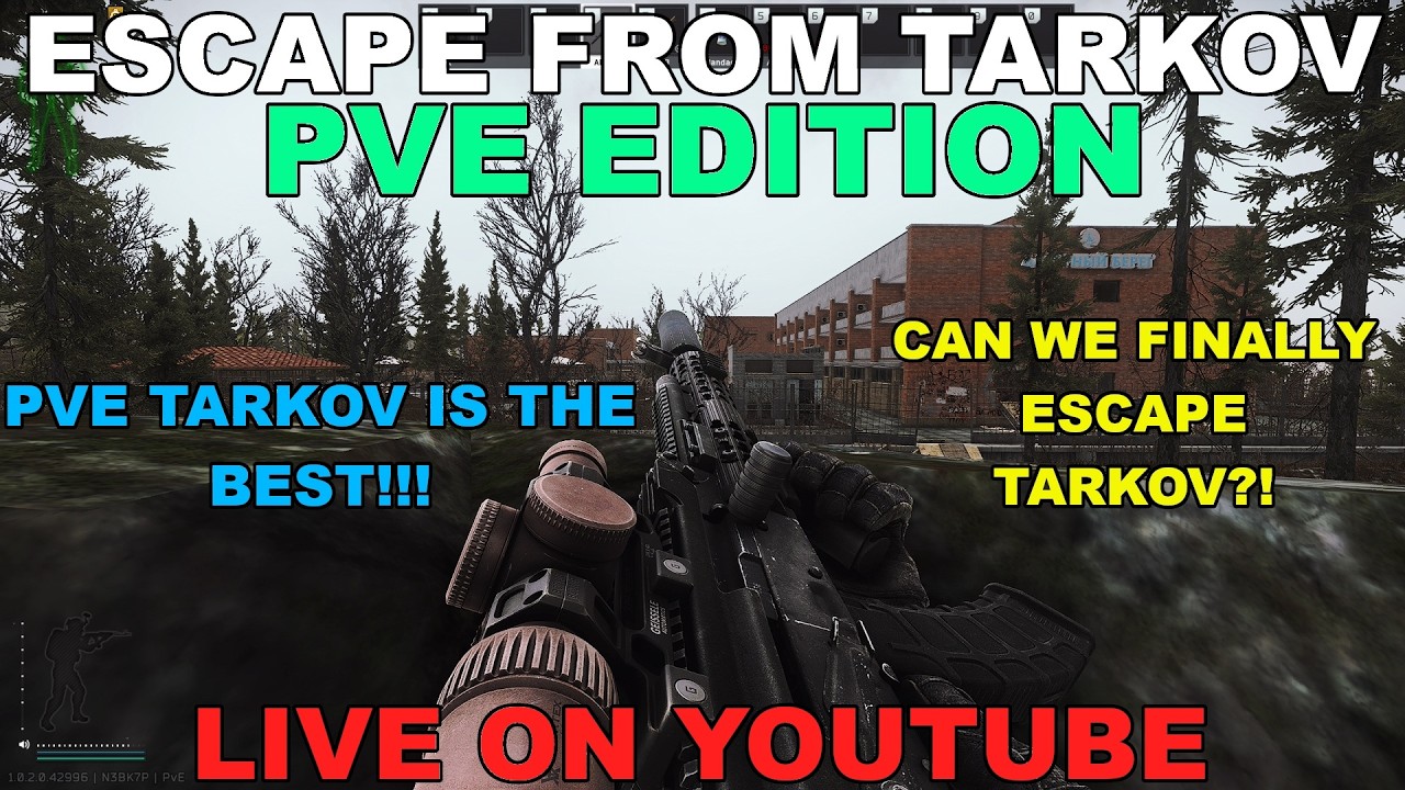🔴LIVE | ESCAPING TARKOV THE PVE EDITION! | Escape From Tarkov | #escapefromtarkov #livegaming
