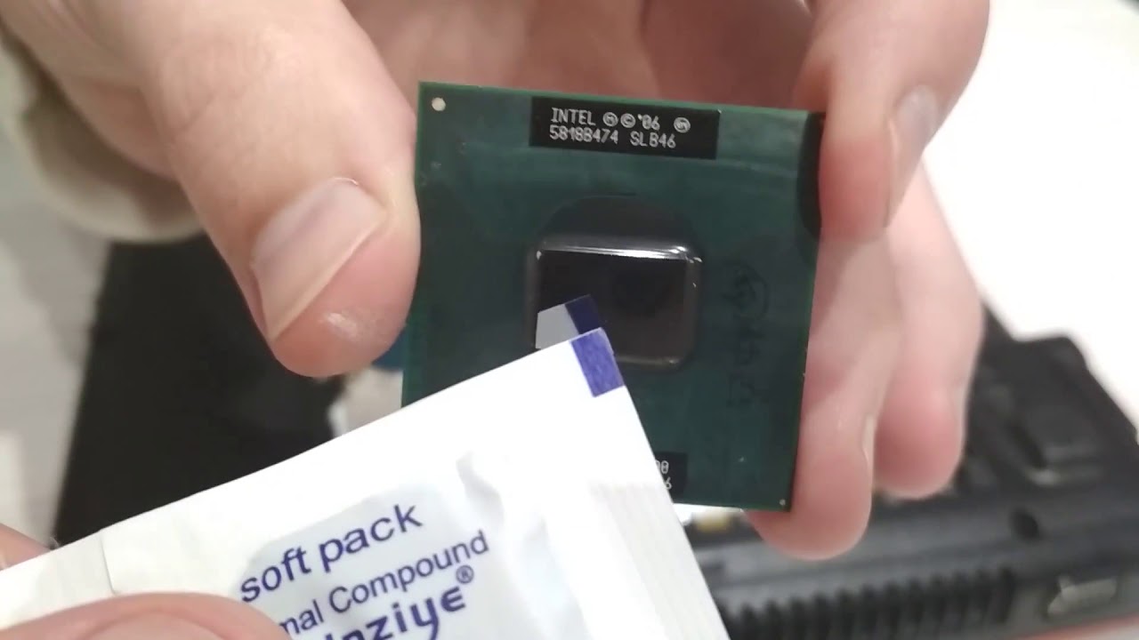 Замена для апргейда процессора Intel в ноутбуке