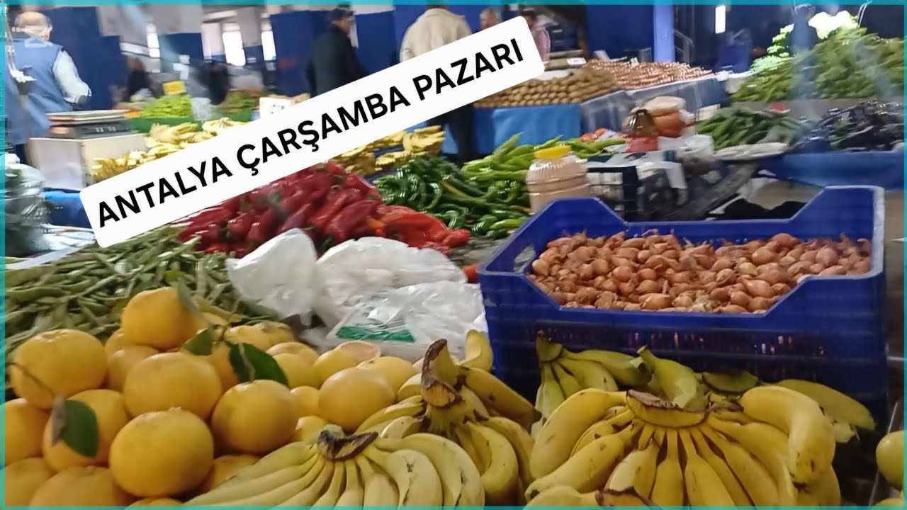 ANTALYADA 🍒PAZARINDA🍒 KIŞ 🥶FİYATLARI ❗️