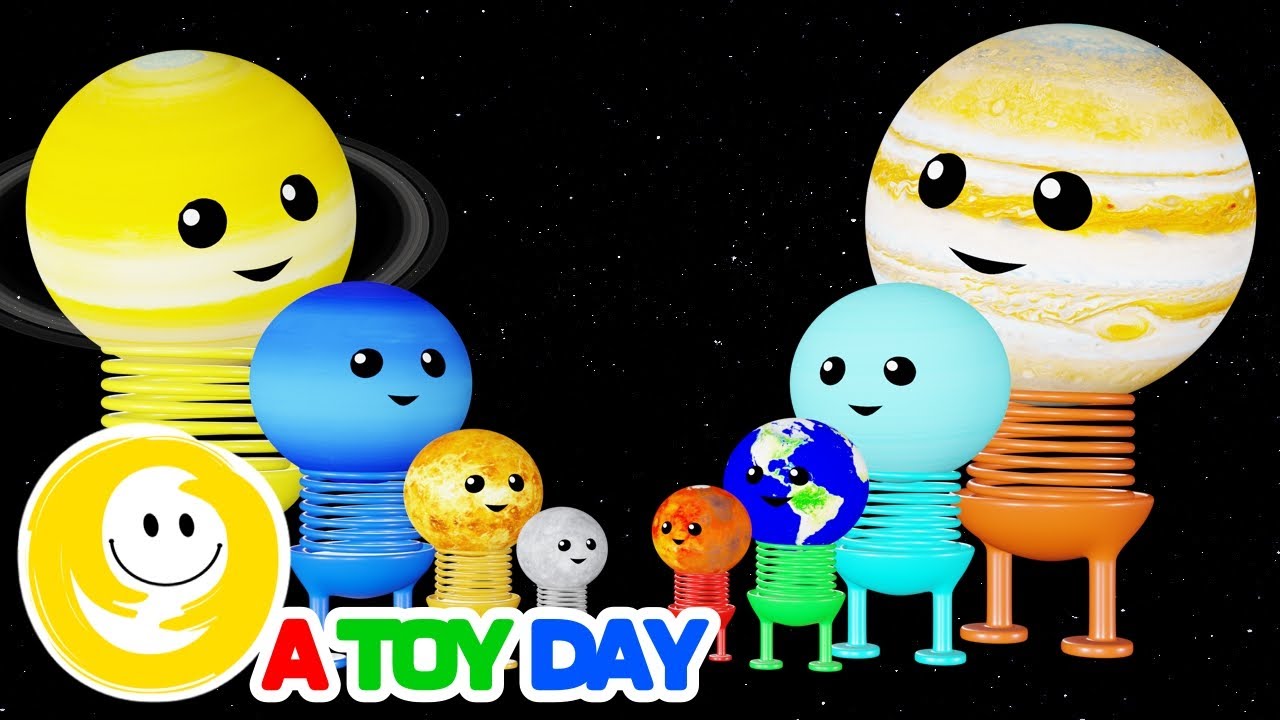 FUNNY PLANETS 🌎😄 🚪🪐 COMPILATION | Planet SIZES for BABY | Funny Planet comparison for kids | Planets
