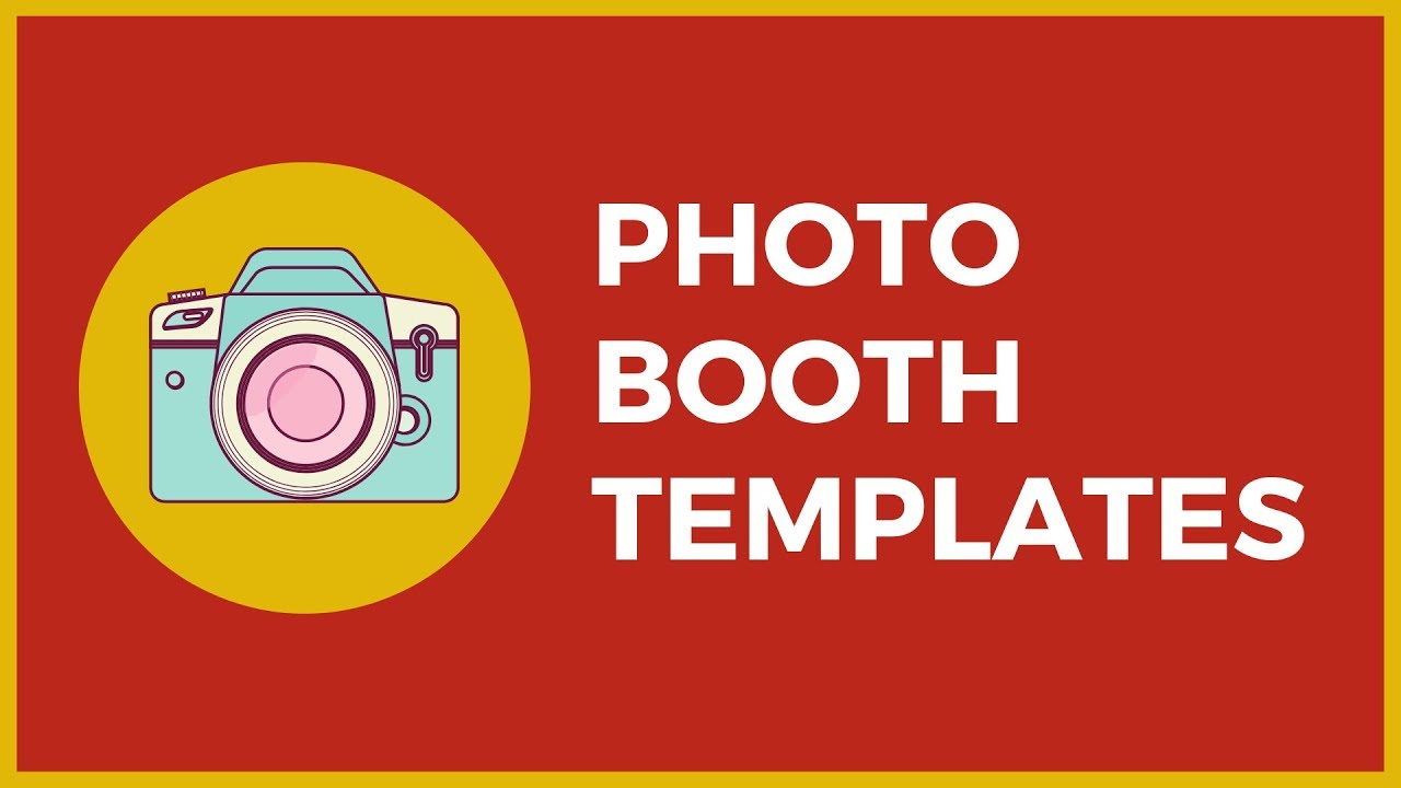 How to make Photo Booth templates using Canva