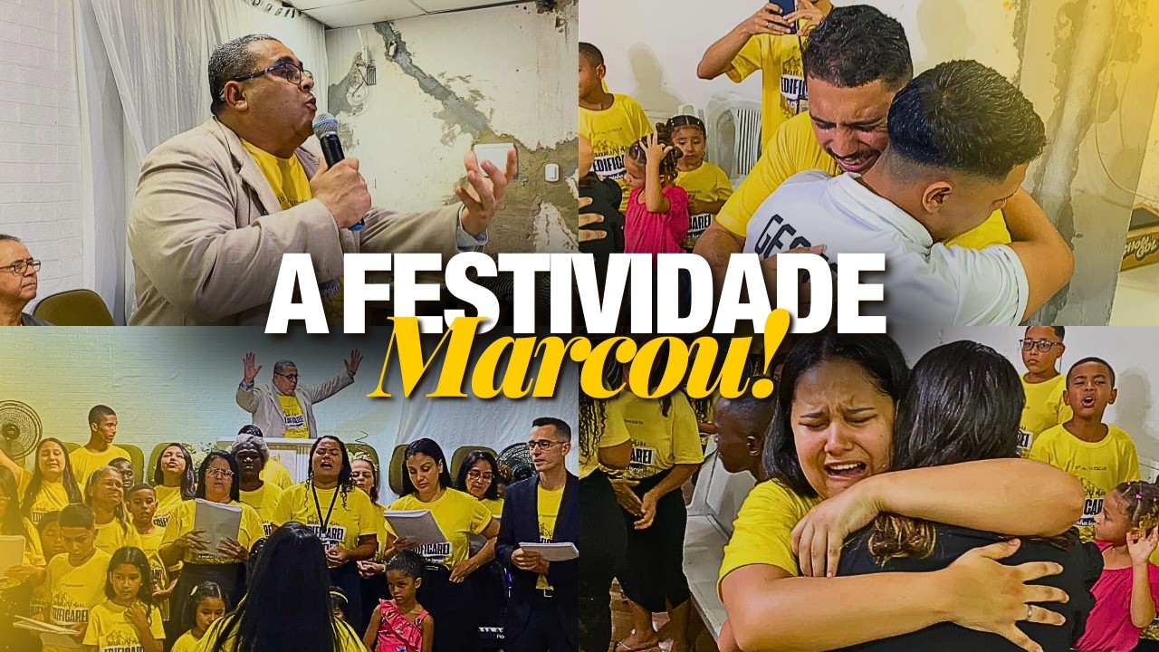 FOI SOBRENATURAL 🔥 RESUMÃO DA NOSSA FESTIVIDADE