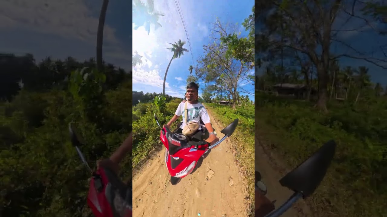 Ang sarap mag motor sa ilalim ng nyog