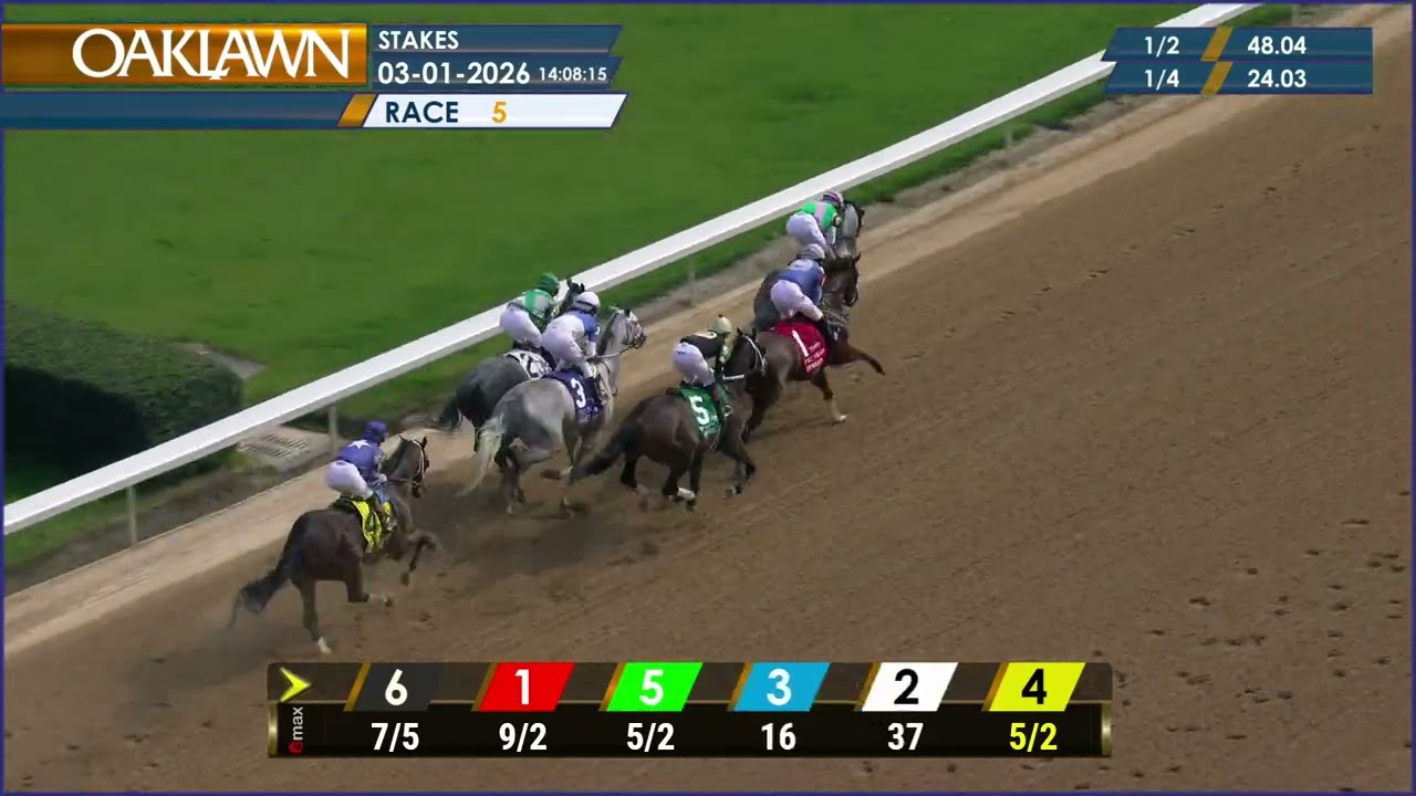 Oaklawn Park March 1, 2026 The 1st Running of PIG TRAIL OVERNIGHT STAKES