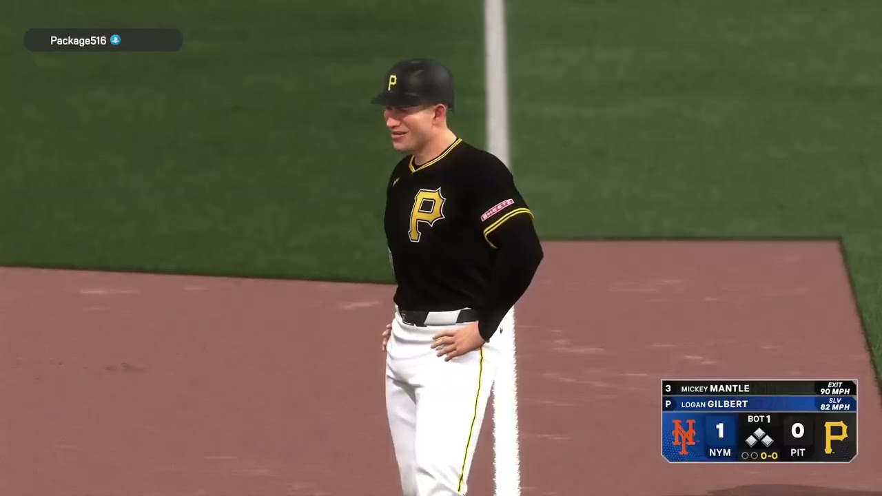 MLB The Show 25: DDS S10 Playoffs Final Bracket Rd 2 Gm 1: NYM @ PIT