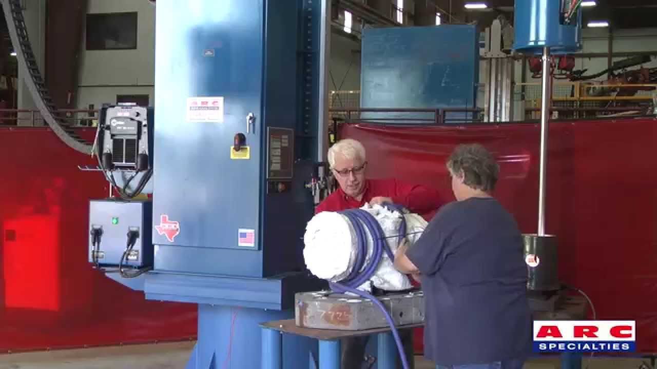 ARC-05i Rotating Head Cladding System