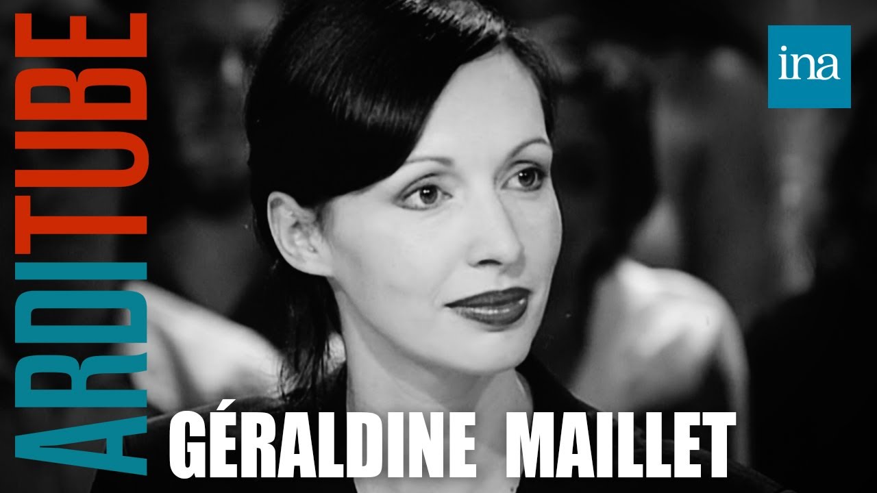 G&eacute;raldine Maillet parle des animateurs tv chez Thierry Ardisson | INA Arditube